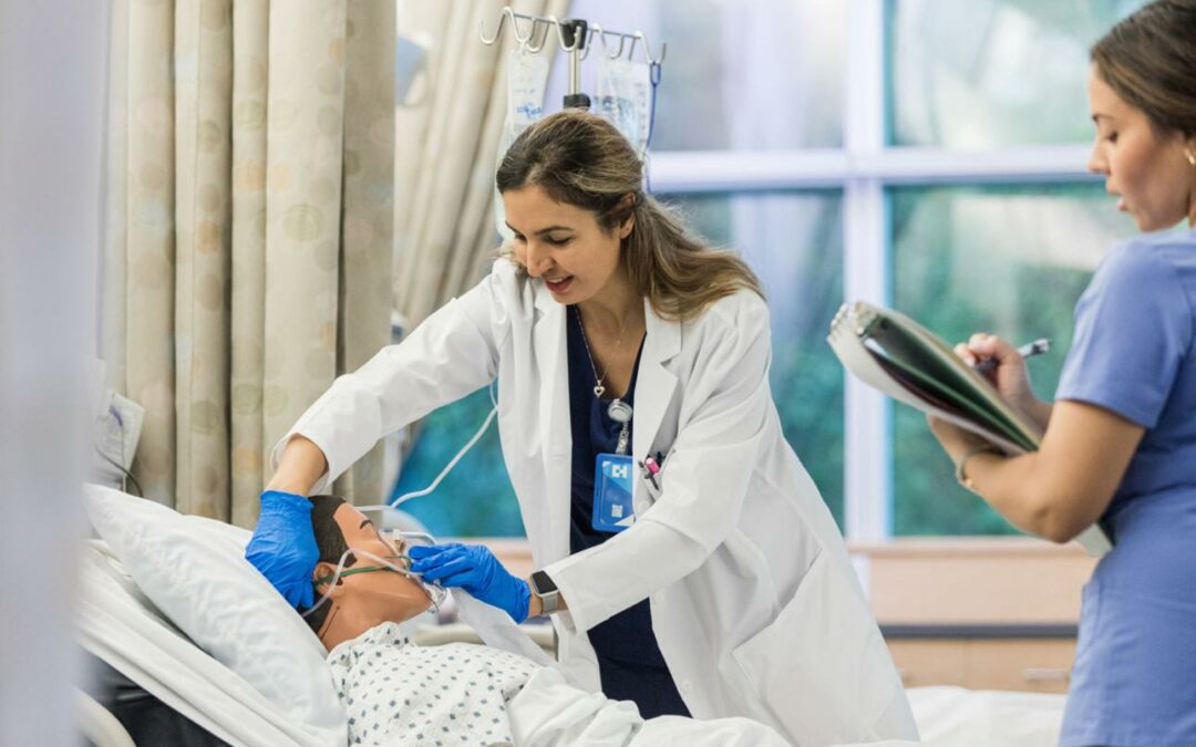 Primer día de prácticas sanitarias en hospital